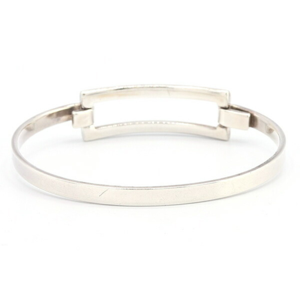 Tiffany Open Rectangle Bangle Sterling Silver - image 2